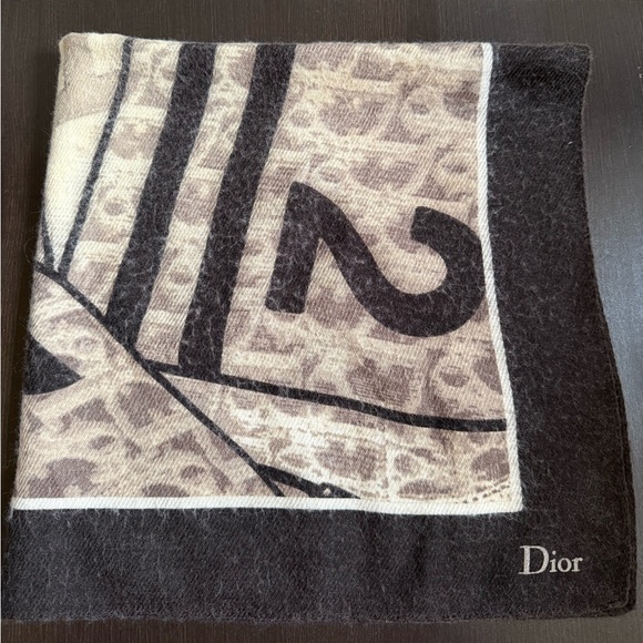 Christian Dior Trotter Wool Scarf - Picture 1 of 3